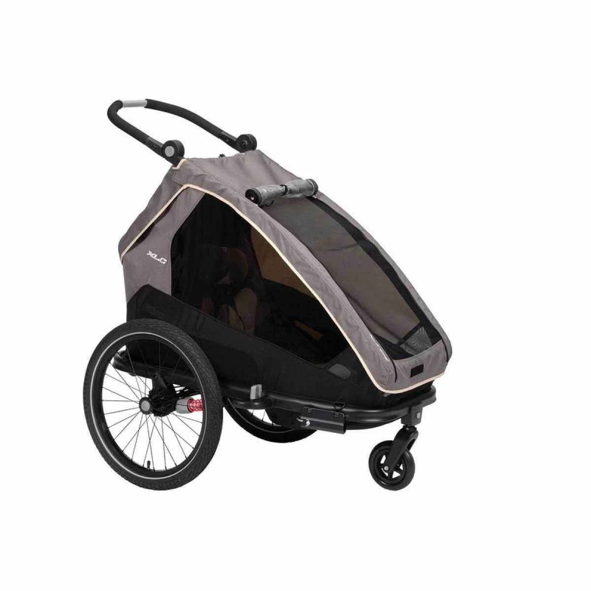 XLC Remorque Enfant Mono S 20" Anthracite Beige 3 XLC Remorque Enfant Mono S 20" Anthracite Beige