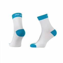 XLC Chaussettes De Compression CS-S03 Blanc Bleu -Vélos électriques Soldes 7209 xlc chaussettes de compression cs s03 blanc bleu 2 2x