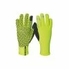 WOWOW Gants D'hiver Morning Breeze Jaune Fluo -Vélos électriques Soldes 7217 wowow gants d hiver morning breeze jaune fluo 2x