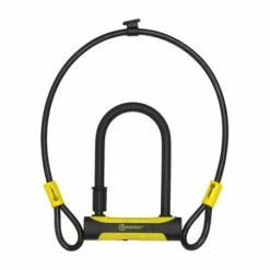 Antivol U AUVRAY U-ROC 180x245 ART + Câble -Vélos électriques Soldes antivol velo u auvray u roc 180x245 art cable 1