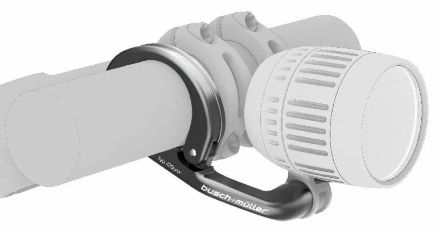 B&M Busch & Müller - Support D'éclairage Pour Guidon - Aluminium 3 B&M Busch & Müller - Support D'éclairage Pour Guidon - Aluminium