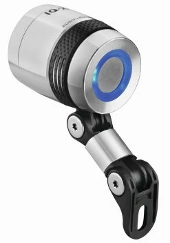 B&M Busch & Müller - IQ-X E - 164R60TS7-01 - Eclairage Avant Pour VAE - 150 Lux -Vélos électriques Soldes bm iq x e eclairage avant pour velo electrique 150 lux argent de dos 3840x2160