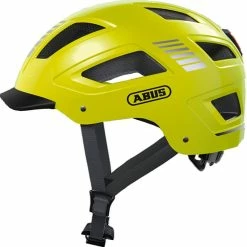 ABUS Casque Hyban 2.0 Jaune Fluo -Vélos électriques Soldes ca86910 abus casque hyban 2 0 jaune fluo 2x