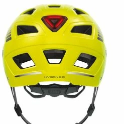 ABUS Casque Hyban 2.0 Jaune Fluo -Vélos électriques Soldes ca86910 abus casque hyban 2 0 jaune fluo 3 2x