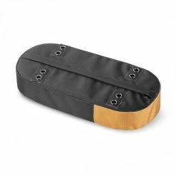 Coussin Porte-bagage Vélo Tissu Recyclé URBAN PROOF Beige Gris -Vélos électriques Soldes coussin porte bagage velo tissu recycle urban proof jaune gris 2