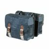 Double Sacoche Vélo BASIL Bohème 35L Bleu Indigo -Vélos électriques Soldes double sacoche velo basil boheme 35l bleu indigo
