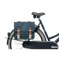 Double Sacoche Vélo BASIL Bohème 35L Bleu Indigo -Vélos électriques Soldes double sacoche velo basil boheme 35l bleu indigo 2