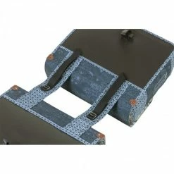 Double Sacoche Vélo BASIL Bohème 35L Bleu Indigo -Vélos électriques Soldes double sacoche velo basil boheme 35l bleu indigo 4