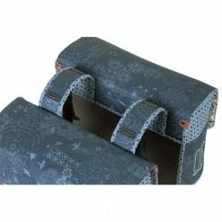 Double Sacoche Vélo BASIL Bohème 35L Bleu Indigo -Vélos électriques Soldes double sacoche velo basil boheme 35l bleu indigo 5