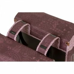 Double Sacoche Vélo BASIL Bohème 35L Rouge Figue 14 Double Sacoche Vélo BASIL Bohème 35L Rouge Figue -Vélos électriques Soldes double sacoche velo basil boheme 35l rouge figue 5