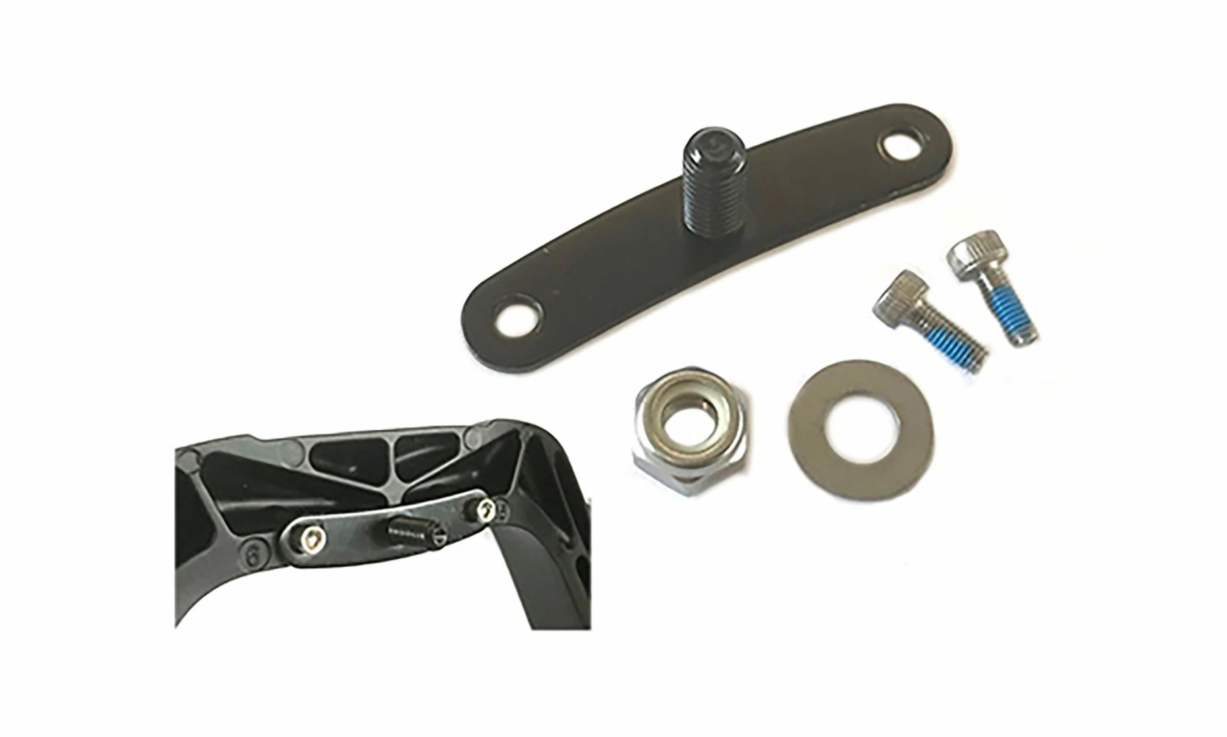 KTM - Adaptateur Pour Le Té Des Fourches Suspendues Fox 3 KTM - Adaptateur Pour Le Té Des Fourches Suspendues Fox