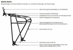 Ortlieb - Porte-bagages Universel Quick Rack (aussi Pour Tout-suspendus) 5 Ortlieb - Porte-bagages Universel Quick Rack (aussi Pour Tout-suspendus) -Vélos électriques Soldes ortlieb quick rack porte bagages 1 3840x2160