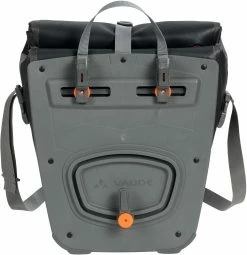 Vaude - Aqua Front - Paire De Sacoches Vélo Pour Roue Avant -Vélos électriques Soldes paire de sacoche pour roue avant vaude aqua noir devant 3840x2160