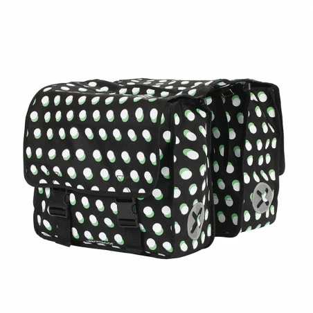 Paire Sacoches Vélo 40L URBAN PROOF Dots Noir 3 Paire Sacoches Vélo 40L URBAN PROOF Dots Noir
