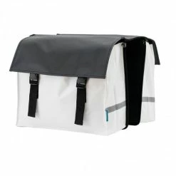 Paire Sacoches Vélo étanche URBAN PROOF Noir Blanc