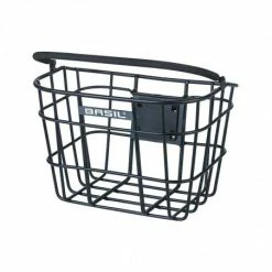 Panier Vélo Avant Alu Noir BASIL Bremen
