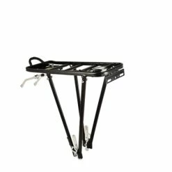 Cgn PORTE BAGAGE AR 24 / 26 / 28" AVEC PORTE PAQUET ALU NOIR