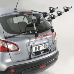Porte Vélo Voiture 3 Vélos MOTTEZ Fixation Hayon 6 Sangles Ariane (compatible +360 Modèles)