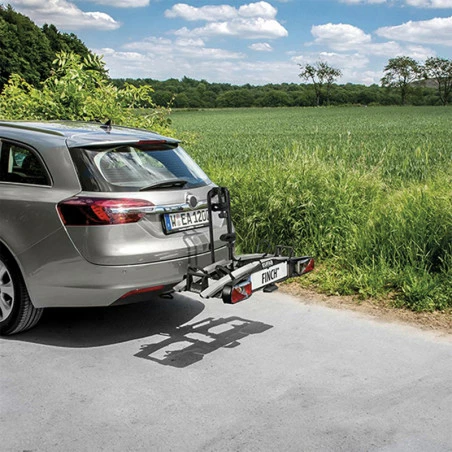 Porte Vélo Voiture Pliable EUFAB Fixation Attelage (2 Vélos) 4 Porte Vélo Voiture Pliable EUFAB Fixation Attelage (2 Vélos) – Image 2