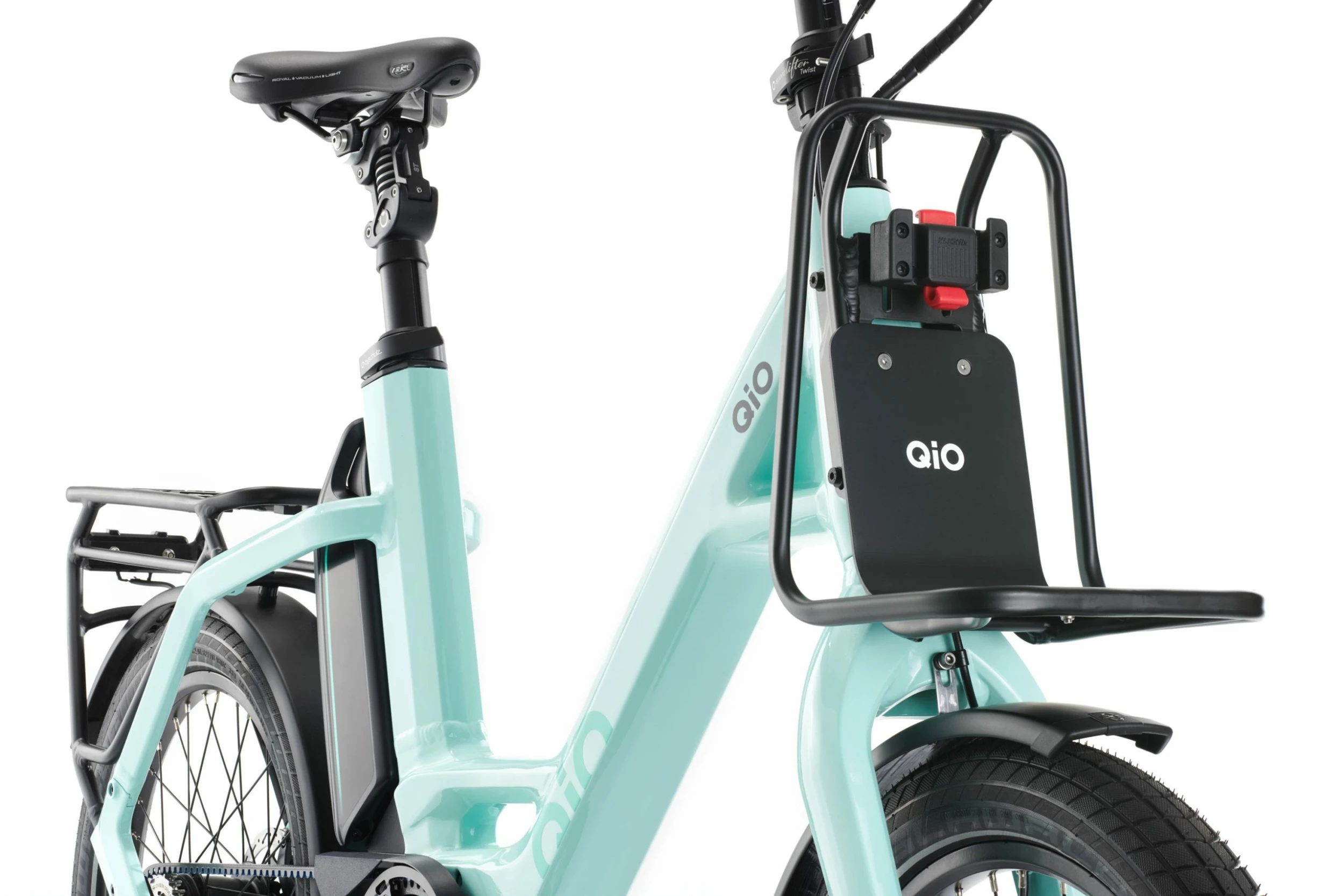 Qio Bikes Qio - BEN - Porte-bagages Avant (Charge Max. 12 Kg) 4 Qio Bikes Qio - BEN - Porte-bagages Avant (Charge Max. 12 Kg) – Image 2