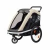 Hamax AS Remorque Vélo Poussette 2 Enfants HAMAX Avenida Café -Vélos électriques Soldes remorque velo 2 enfants hamax avenida cafe