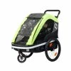 Hamax AS Remorque Vélo Poussette 2 Enfants HAMAX Avenida Citron -Vélos électriques Soldes remorque velo 2 enfants hamax avenida citron