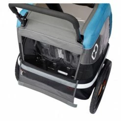 Hamax AS Remorque Vélo Poussette 2 Enfants HAMAX Avenida Citron -Vélos électriques Soldes remorque velo 2 enfants hamax avenida citron 4