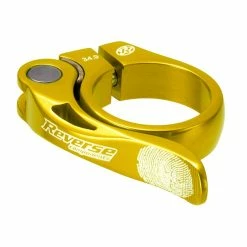 Reverse Components Reverse - Collier De Selle Long Life -Vélos électriques Soldes reverse collier de selle long life jaune 3840x2160