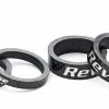 Reverse Components Reverse - Set D'entretoises De Direction Carbone 10mm / 5mm 1 1/8" (noir) 2 Reverse Components Reverse - Set D'entretoises De Direction Carbone 10mm / 5mm 1 1/8" (noir) -Vélos électriques Soldes reverse set entretoises direction carbone 3840x2160