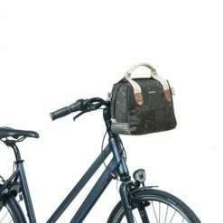 Sacoche De Guidon Vélo BASIL Bohème 8L Gris -Vélos électriques Soldes sacoche de guidon velo basil boheme 8l gris 7