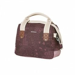 Sacoche De Guidon Vélo BASIL Bohème 8L Rouge Figue