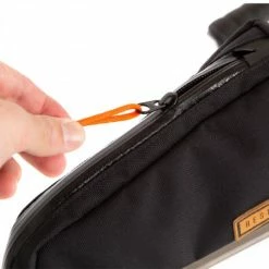 Sacoche Tube De Cadre Tissu Noir Attache Velcro Restrap -Vélos électriques Soldes sacoche tube de cadre tissu noir attache velcro restrap 4