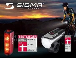 Sigma Sport - Set D'éclairage Avant/arrière - Aura 80 USB /Blaze -Vélos électriques Soldes sigma sport set feux velo aura 80 blaze 1 3840x2160