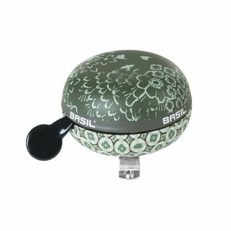 Sonnette Vélo BASIL 8cm Bohème Vert Forêt 3 Sonnette Vélo BASIL 8cm Bohème Vert Forêt