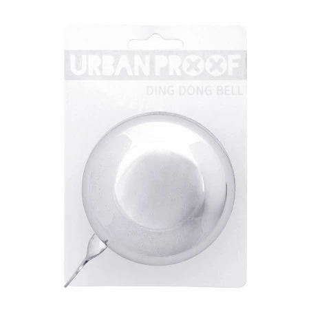 Sonnette Vélo URBAN PROOF Ding Dong 8cm Chrome 3 Sonnette Vélo URBAN PROOF Ding Dong 8cm Chrome