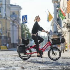 Vélo Cargo électrique Compact Tern HSD P9 -Vélos électriques Soldes velo cargo electrique compact tern hsd p9 8