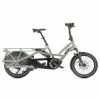 Vélo Cargo électrique Longtail TERN GSD S10 Gris Rhino LR