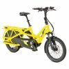 Vélo Cargo électrique Longtail TERN GSD S10 Jaune LR -Vélos électriques Soldes velo cargo electrique longtail tern gsd s10 jaune