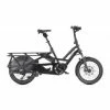 Vélo Cargo électrique Longtail TERN GSD S10 Noir LX -Vélos électriques Soldes velo cargo electrique longtail tern gsd s10 noir lx