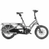 Vélo Cargo électrique Longtail TERN GSD S10 Rhino Grey LX -Vélos électriques Soldes velo cargo electrique longtail tern gsd s10 rhino grey lx