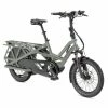 Vélo Cargo électrique Longtail TERN GSD S10 Vert Sage LR -Vélos électriques Soldes velo cargo electrique longtail tern gsd s10 vert sage