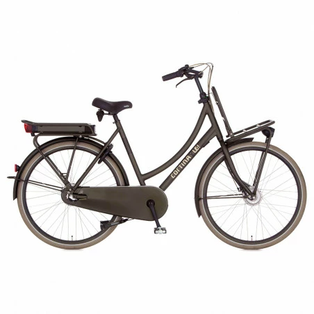Vélo électrique Hollandais CORTINA E-U4 3v Vert 28" M/50 (de 1m65 à 1m77) Bas Jusqu'à 70km 3 Vélo électrique Hollandais CORTINA E-U4 3v Vert 28" M/50 (de 1m65 à 1m77) Bas Jusqu'à 70km