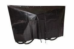 VK - Housse De Protection Pour Deux Vélos - Avec Oeillets & Cordelettes -Vélos électriques Soldes vk housse protection velo double 3840x2160